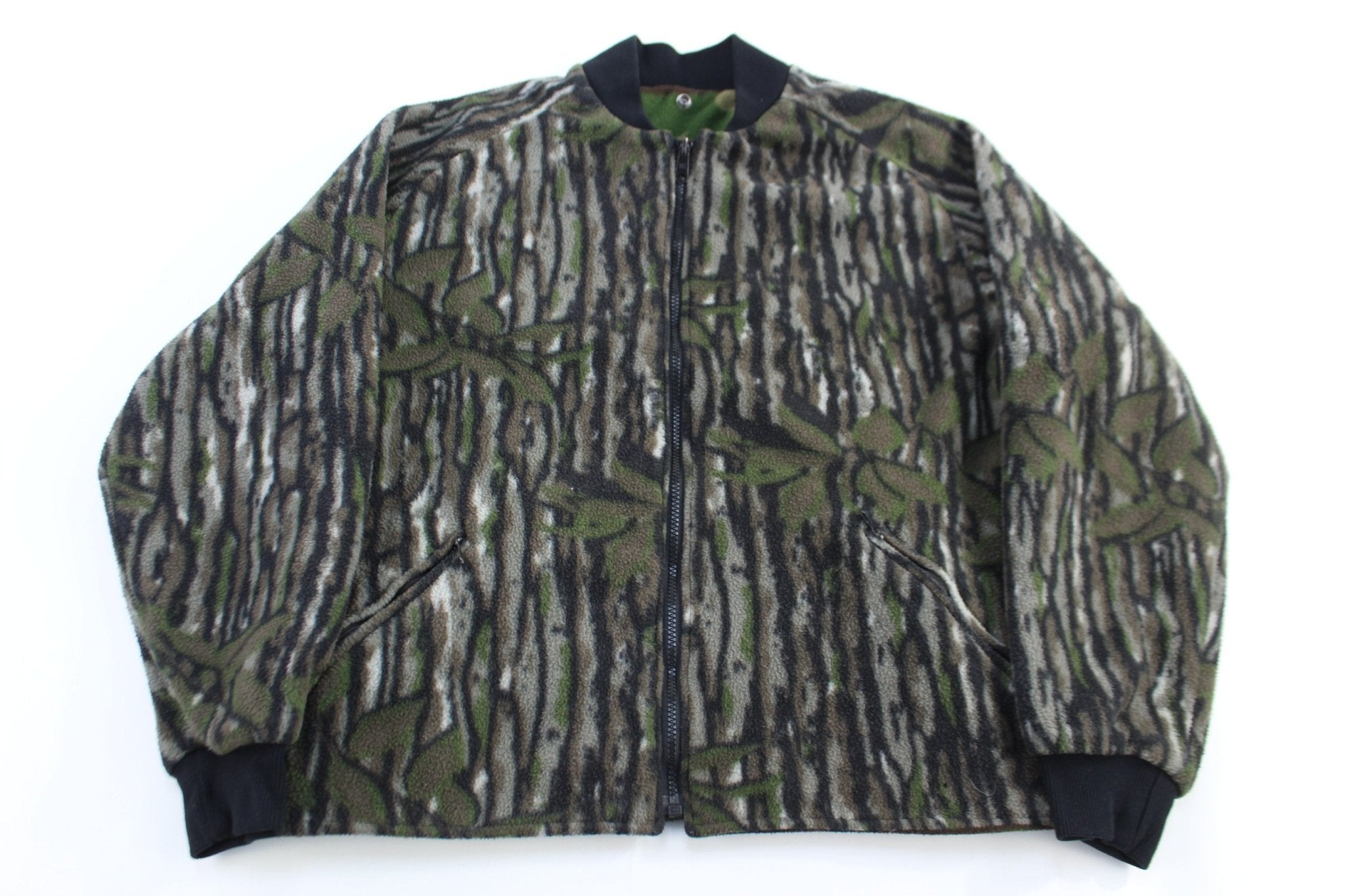 Vintage Cabela's White Tail Reversible Camo Jacket - jacket - Thrifted Threads