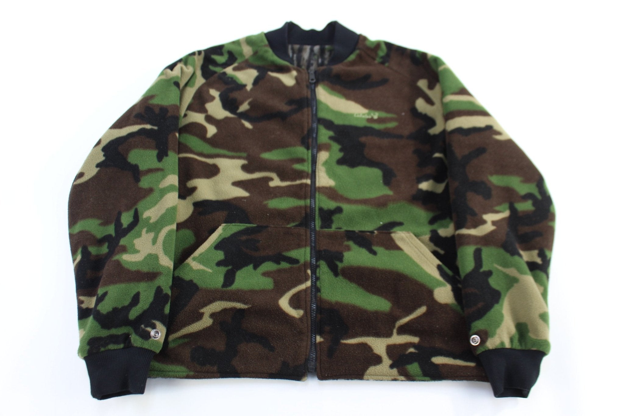 Vintage Cabela's White Tail Reversible Camo Jacket - jacket - Thrifted Threads