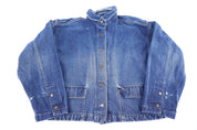 Vintage Calvin Klein Dark Wash Denim Jacket - Jacket - Thrifted Threads