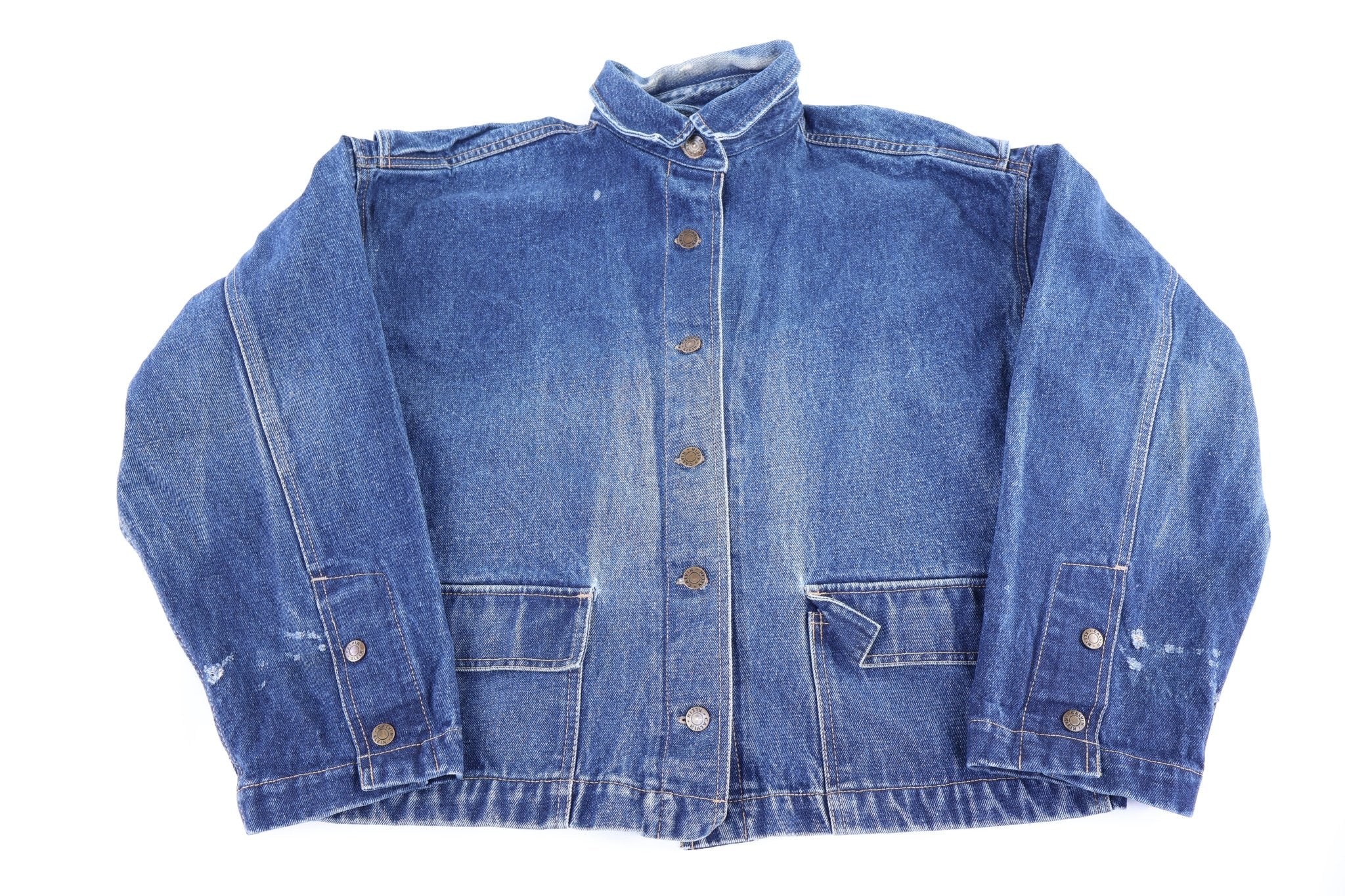 Vintage Calvin Klein Dark Wash Denim Jacket - Jacket - Thrifted Threads