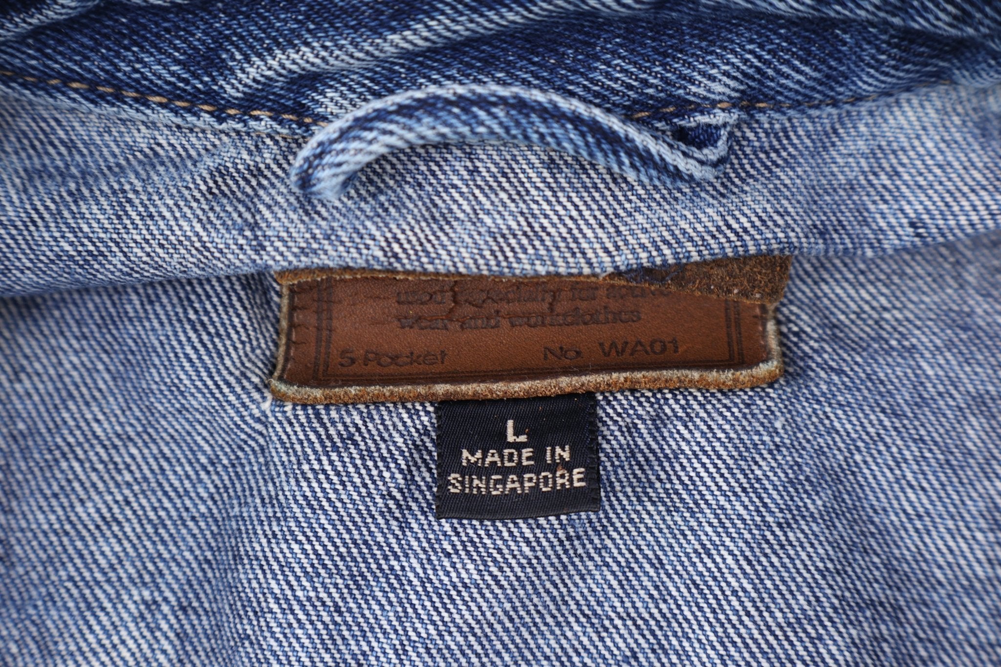Vintage Calvin Klein Dark Wash Denim Jacket - Jacket - Thrifted Threads