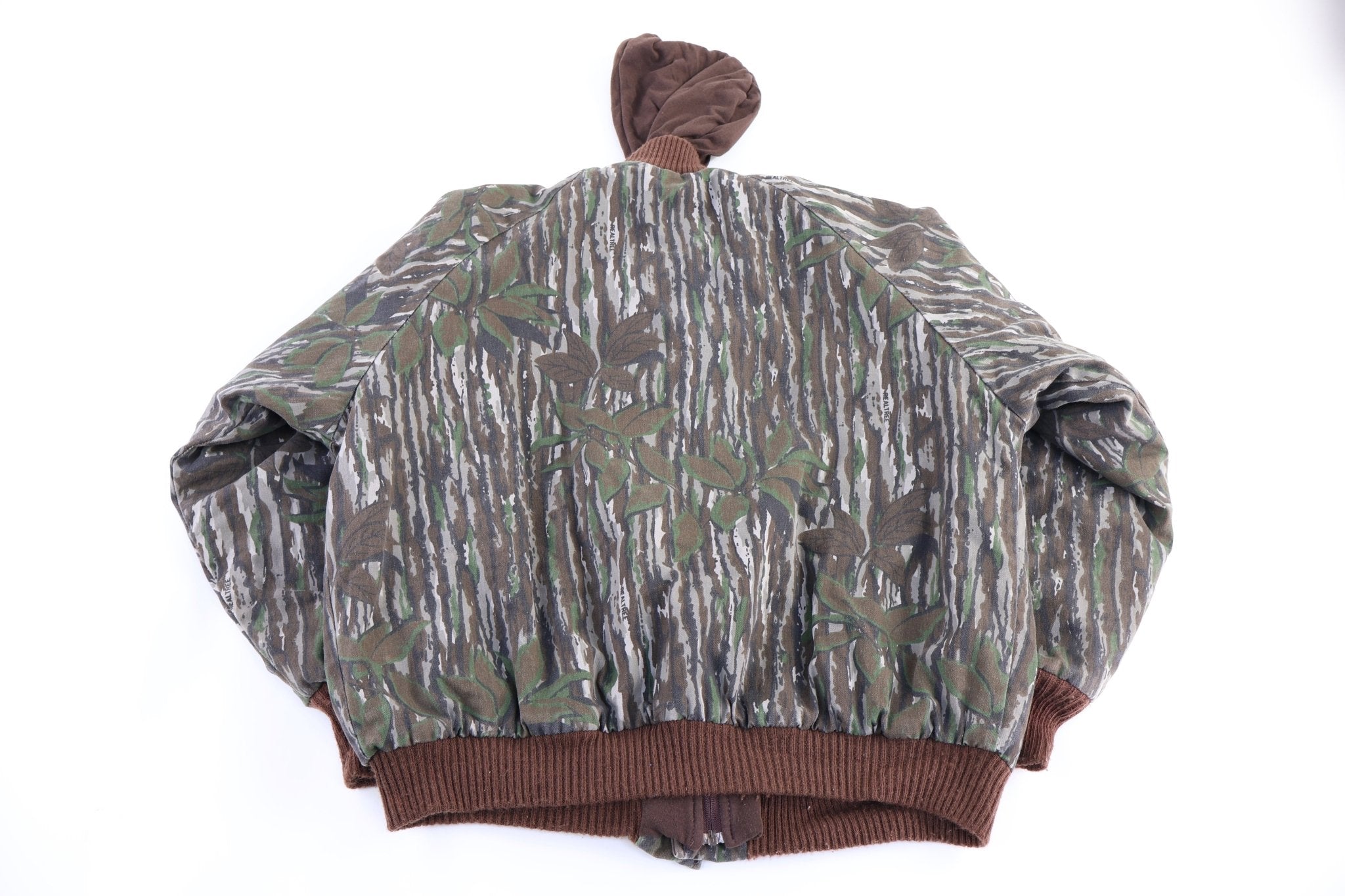 Vintage Camo Bomber Jacket - Jacket - Thrifted Threads