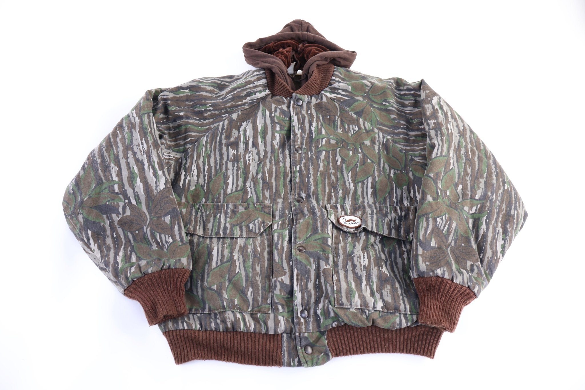 Vintage Camo Bomber Jacket - Jacket - Thrifted Threads
