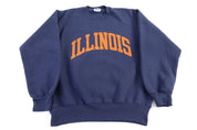 Vintage Champion University of Illinois Sweatshirt - Sweatshirt - Thrifted Threads