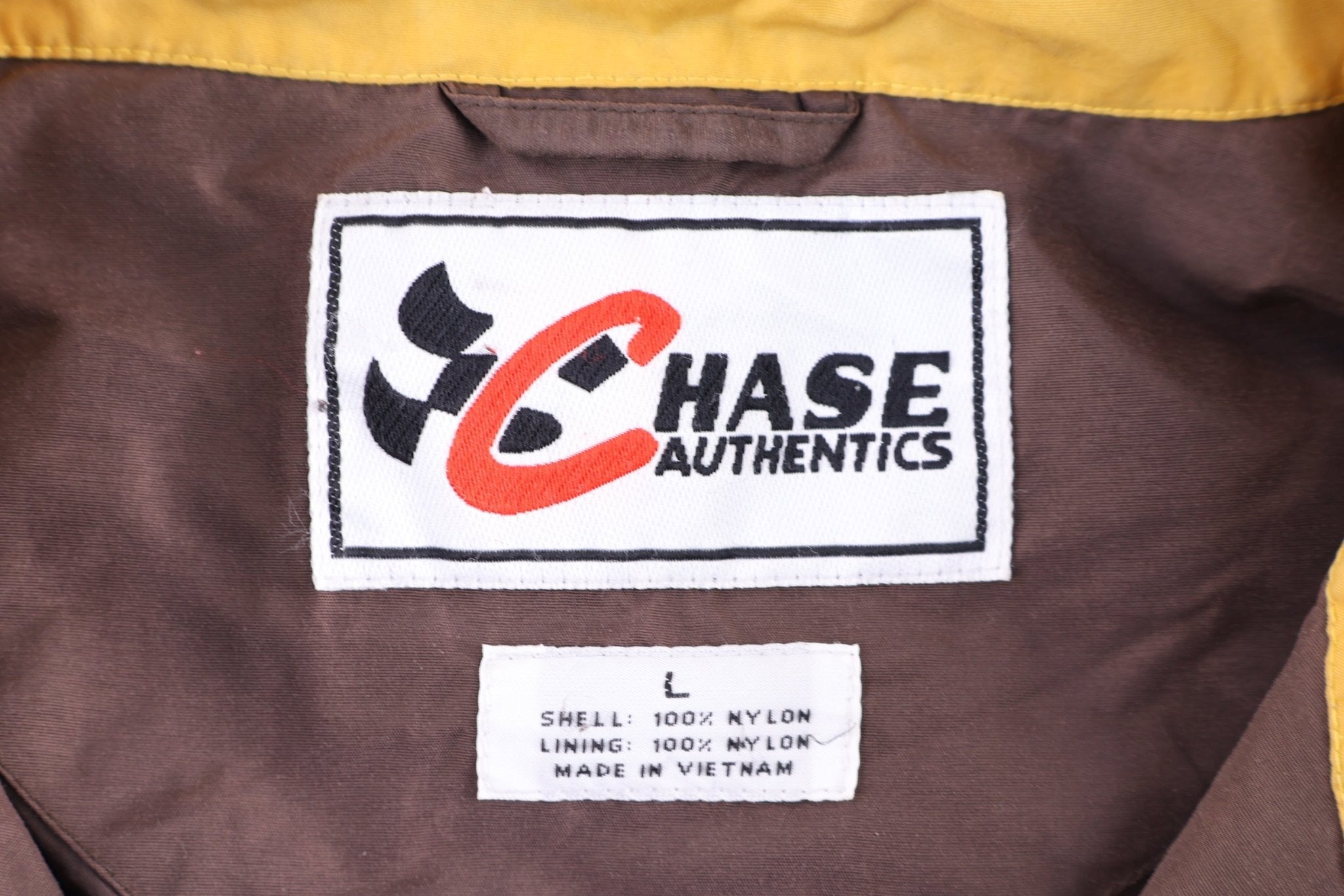 Vintage Chase Authentic UPS Racing Full Zip Jacket - Jacket - Thrifted Threads
