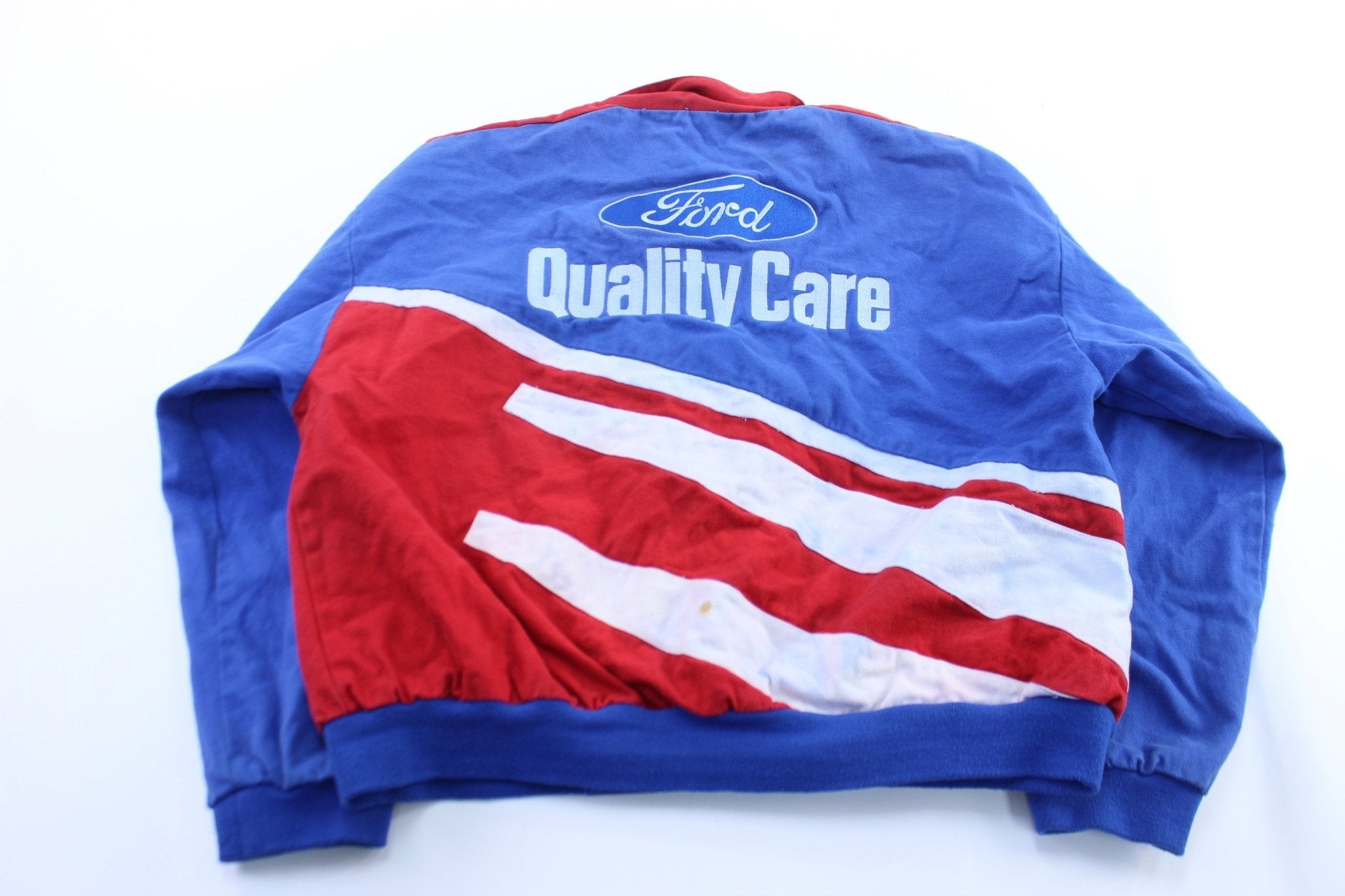 Vintage Chase Authentics Embroidered Ford Quality Care Jacket - Jacket - Thrifted Threads
