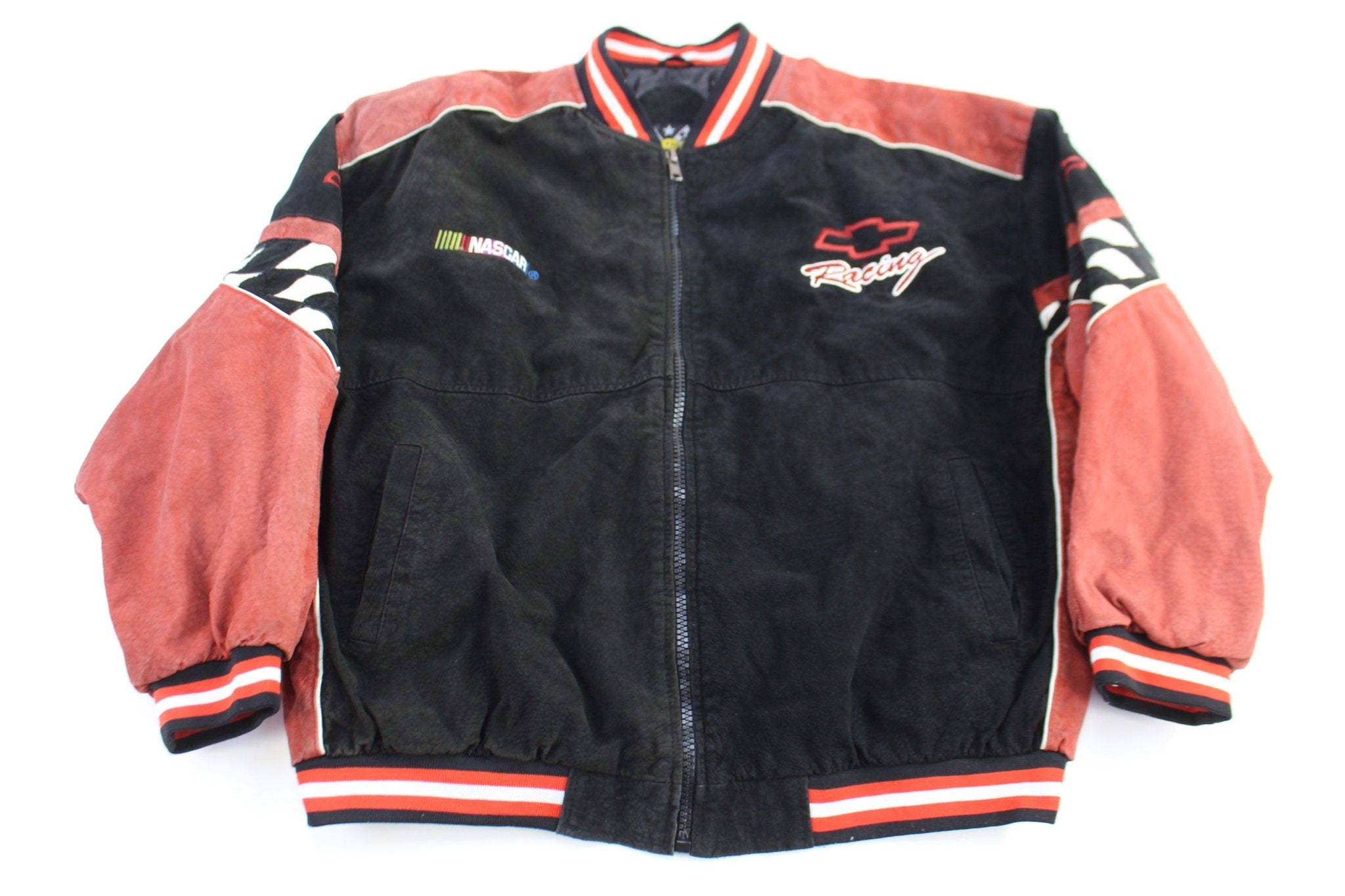 Vintage Chevrolet Racing Full Zip Jacket - Jacket - Thrifted Threads