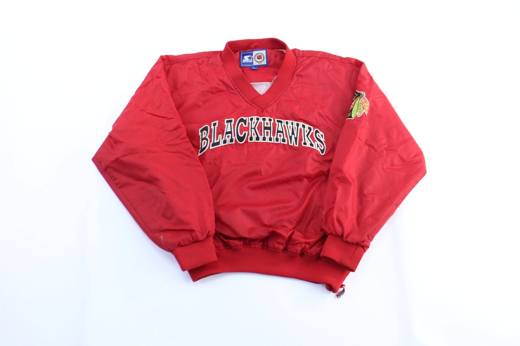 Retro Chicago cheapest Blackhawks Windbreaker