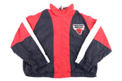 Vintage Chicago Bulls Basketball Full Zip Jacket - Jacket - Thrifted Threads