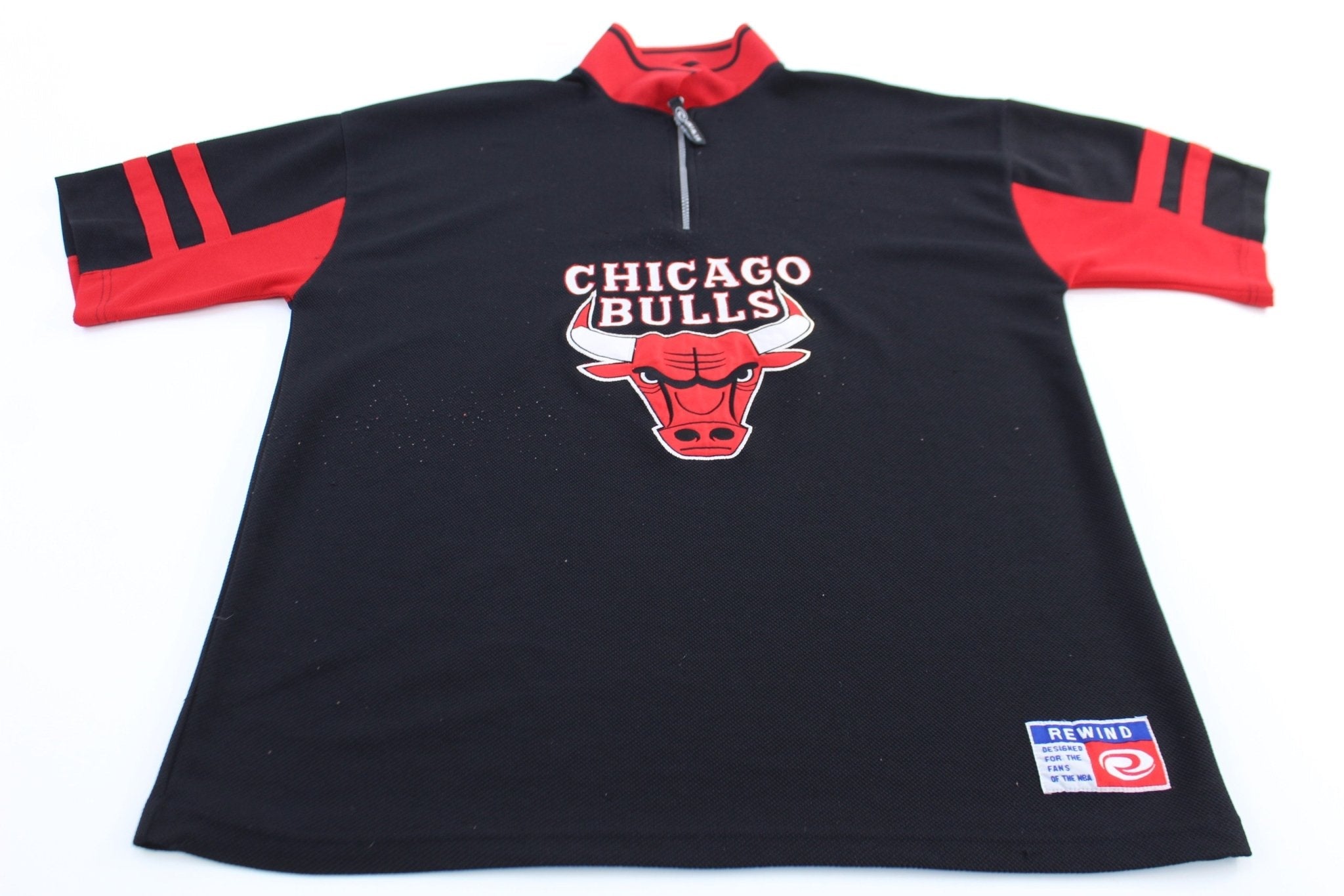 Vintage Chicago Bulls Embroidered Basketball Jersey - Jerseys/Tanks - Thrifted Threads