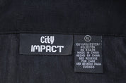Vintage City Impact Heart Flame Graphic Button Down - Button Ups/Downs - Thrifted Threads