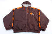 Vintage Cleveland Browns Football Full Zip Jacket - Jacket - Thrifted Threads