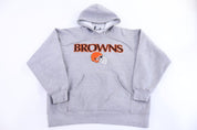 Vintage Cleveland Browns Football Pullover Hoodie - Sweatshirt - Thrifted Threads
