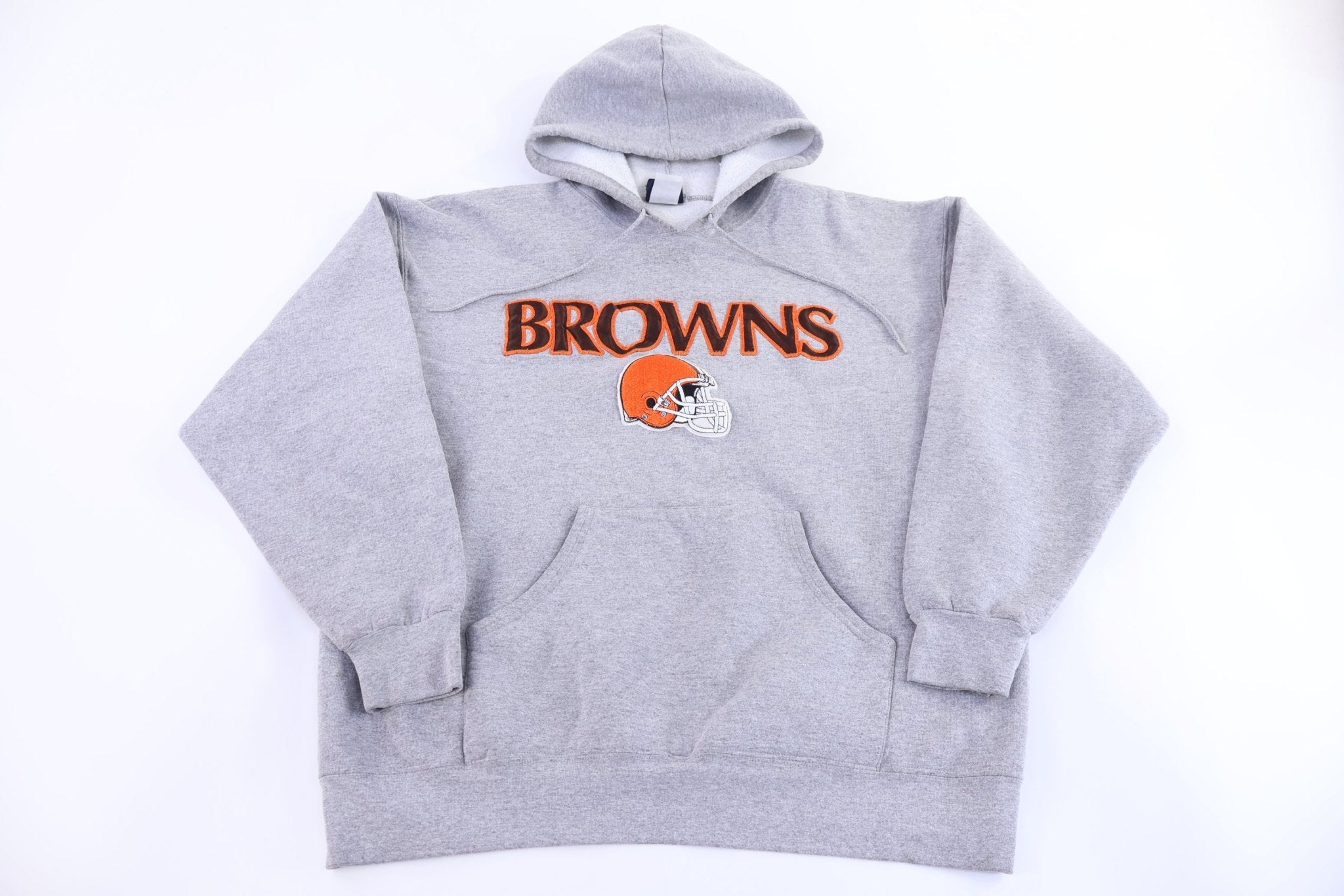 Vintage Cleveland Browns Football Pullover Hoodie - Sweatshirt - Thrifted Threads