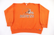 Vintage Cleveland Browns Football Sweatshirt - Sweatshirt - Thrifted Threads