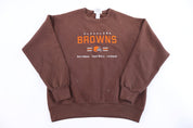 Vintage Cleveland Browns Football Sweatshirt - Sweatshirt - Thrifted Threads