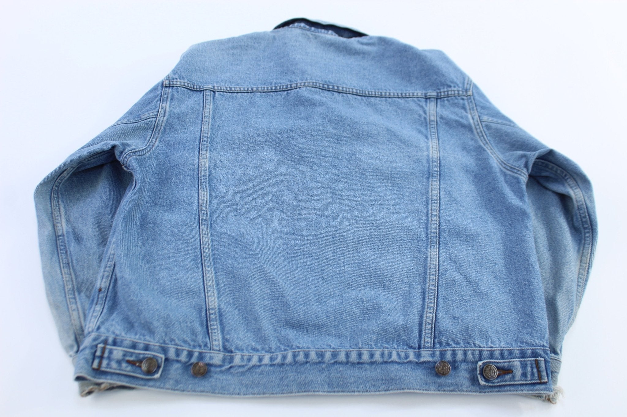 Vintage Coca-Cola Embroidered Logo Denim Jacket - Jacket - Thrifted Threads