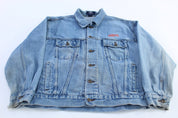Vintage Coca-Cola Embroidered Logo Denim Jacket - Jacket - Thrifted Threads