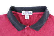 Vintage Colorado Avalanches Embroidered Hockey Button Down Polo - ThriftedThreads.com
