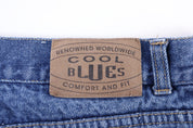 Vintage Cool Blues Dark Wash Denim Shorts - Pants/Shorts - Thrifted Threads