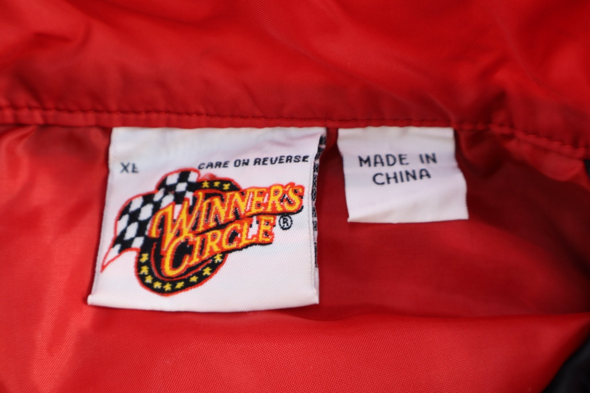 Vintage Dale Earnhardt Racing Full Zip Windbreaker - jacket - Thrifted Threads