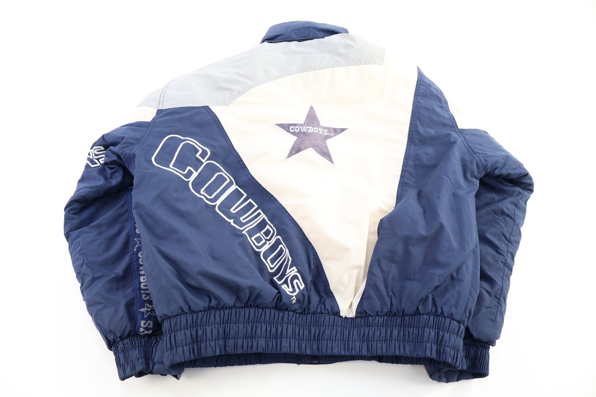 Vintage Dallas Cowboys Football Full Zip Jacket - Jacket - Thrifted Threads