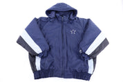 Vintage Dallas Cowboys Football Full Zip Jacket - Jacket - Thrifted Threads