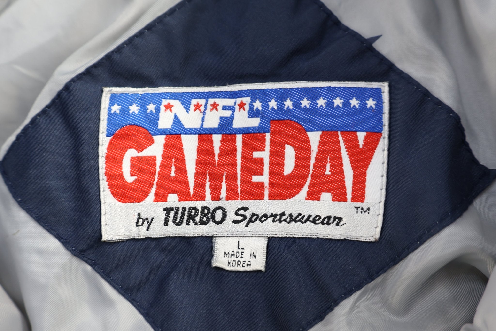 Vintage Dallas Cowboys Football Full Zip Jacket - Jacket - Thrifted Threads