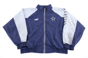 Vintage Dallas Cowboys Football Full Zip Jacket - Jacket - Thrifted Threads