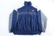 Vintage Dallas Cowboys Football Full Zip Jacket - jacket - Thrifted Threads