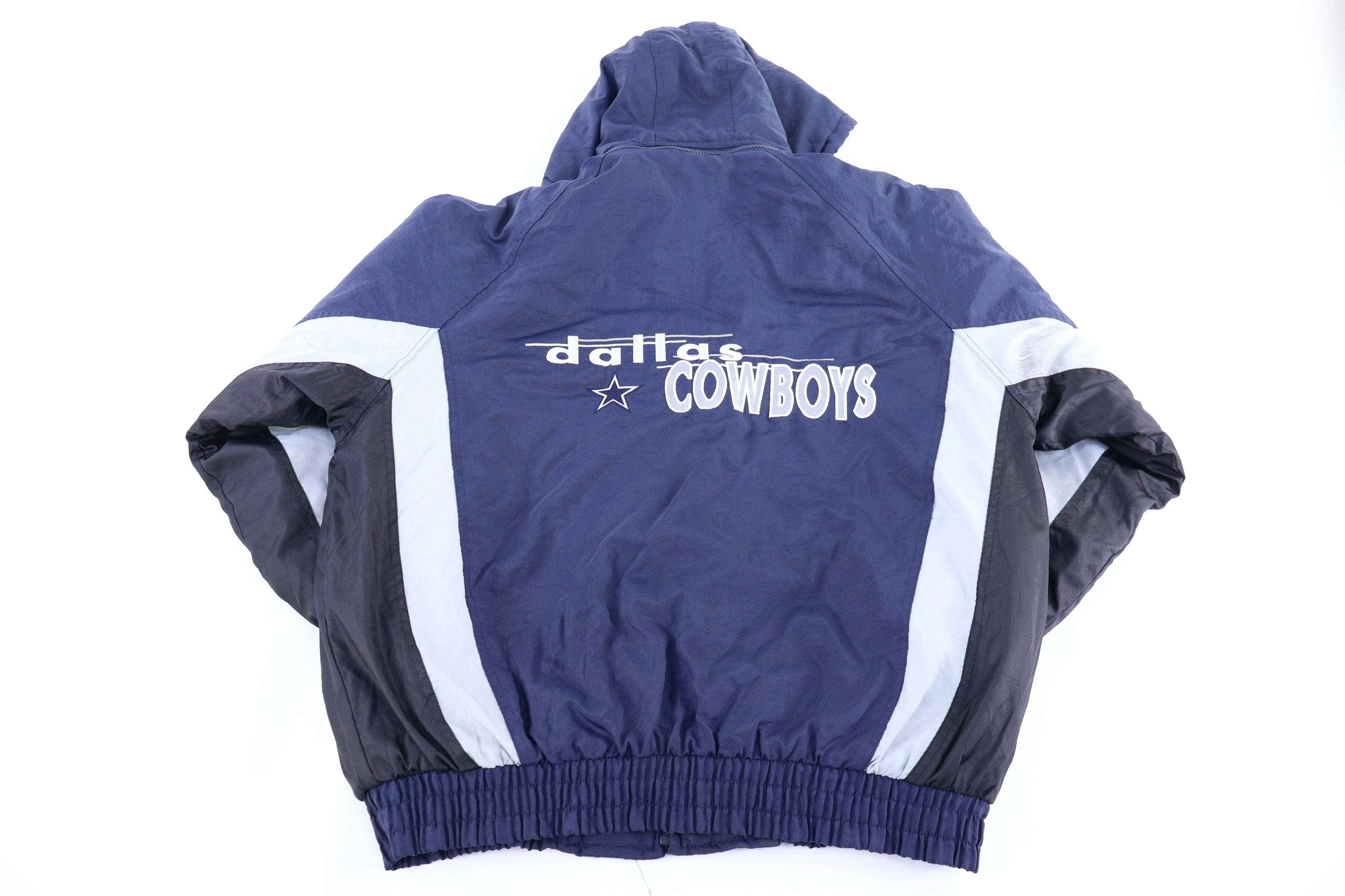 Vintage Dallas Cowboys Football Full Zip Jacket - Jacket - Thrifted Threads