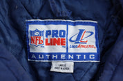 Vintage Dallas Cowboys Football Full Zip Puffer Jacket - Jacket - Thrifted Threads