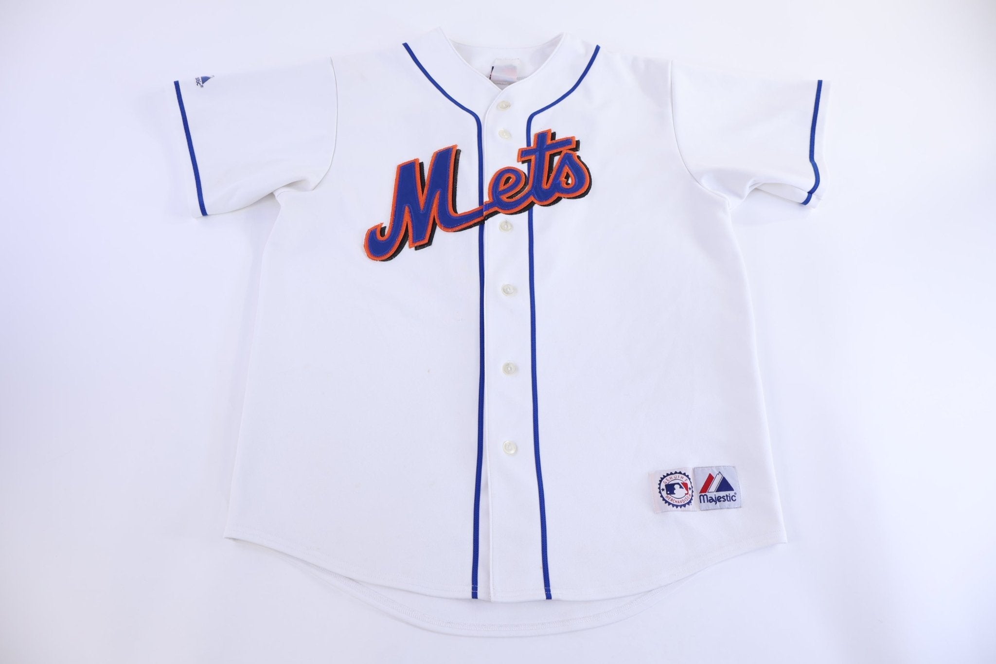 Vintage David Wright New York Mets Baseball Jersey - Jerseys/Tanks - Thrifted Threads