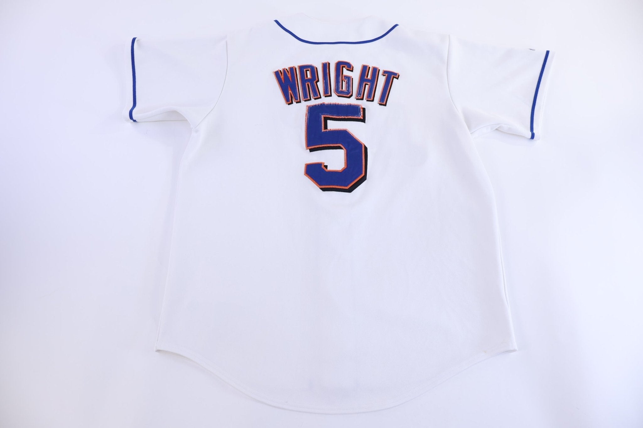 Vintage David Wright New York Mets Baseball Jersey - Jerseys/Tanks - Thrifted Threads