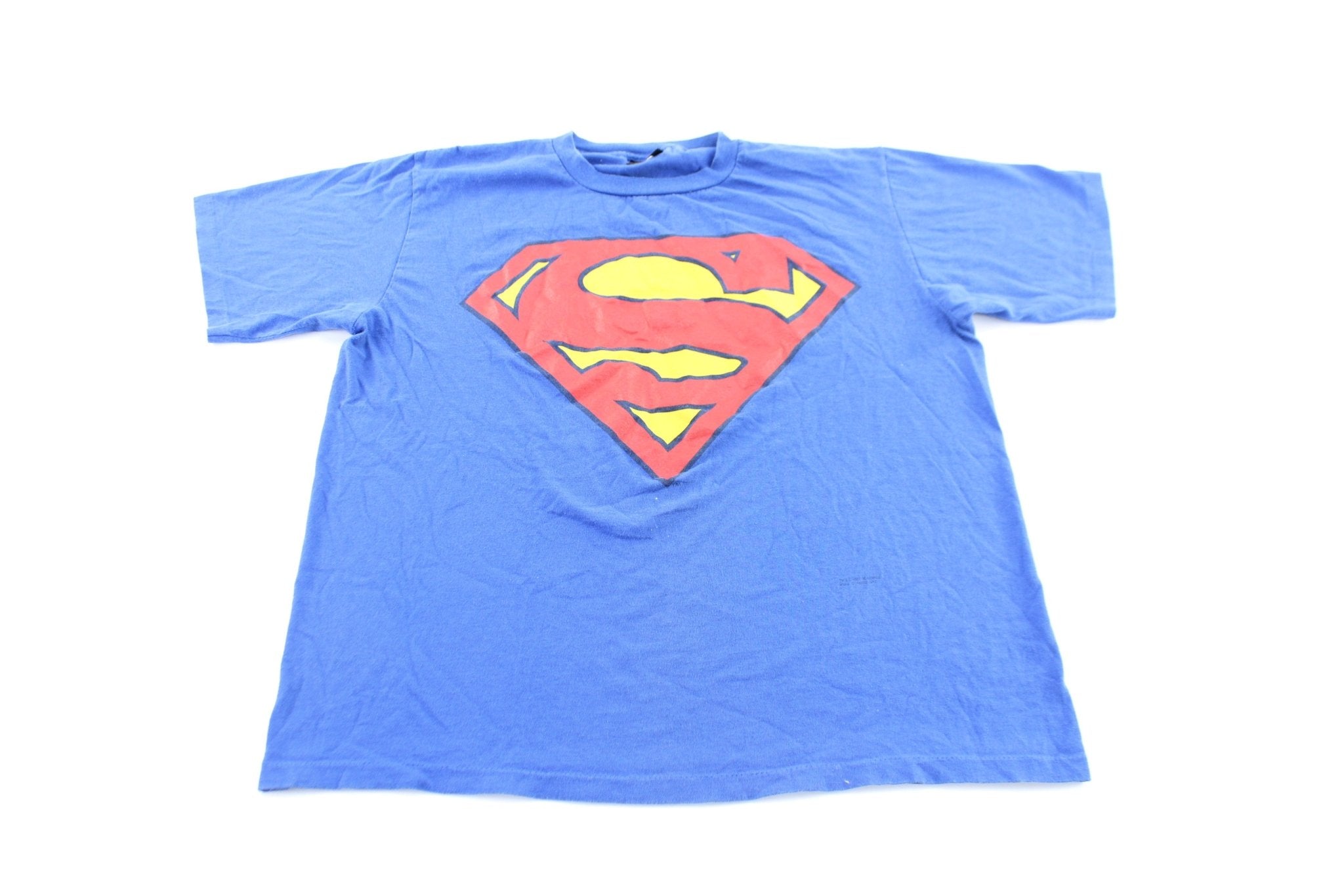 Vintage DC Comics Superman Logo T - Shirt - ThriftedThreads.com
