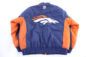 Vintage Denver Broncos Football Full Zip Jacket - Jacket - Thrifted Threads