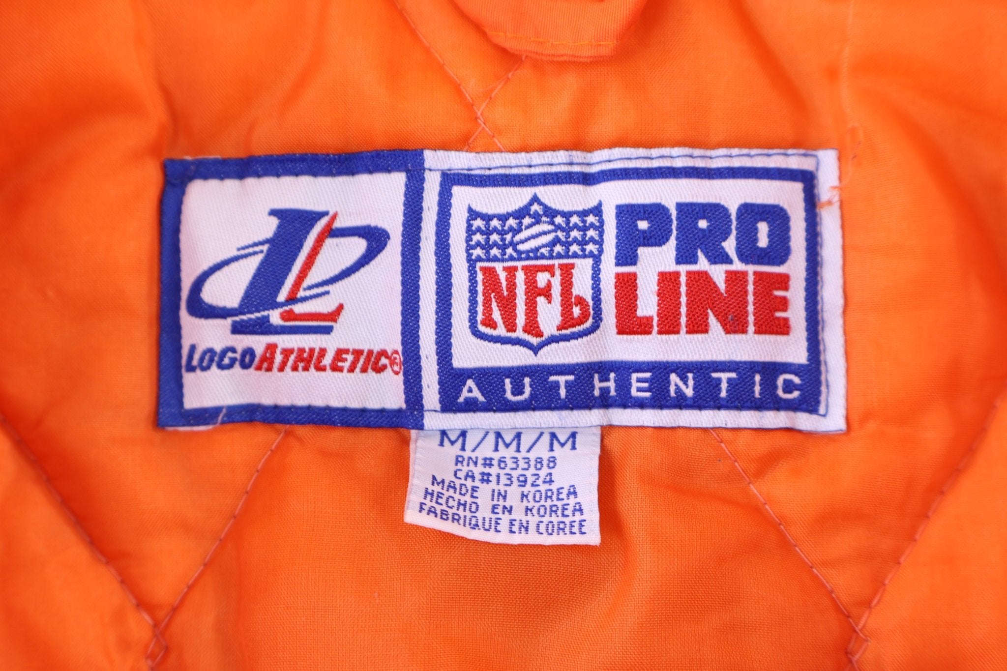 Vintage Denver Broncos Football Full Zip Jacket - Jacket - Thrifted Threads