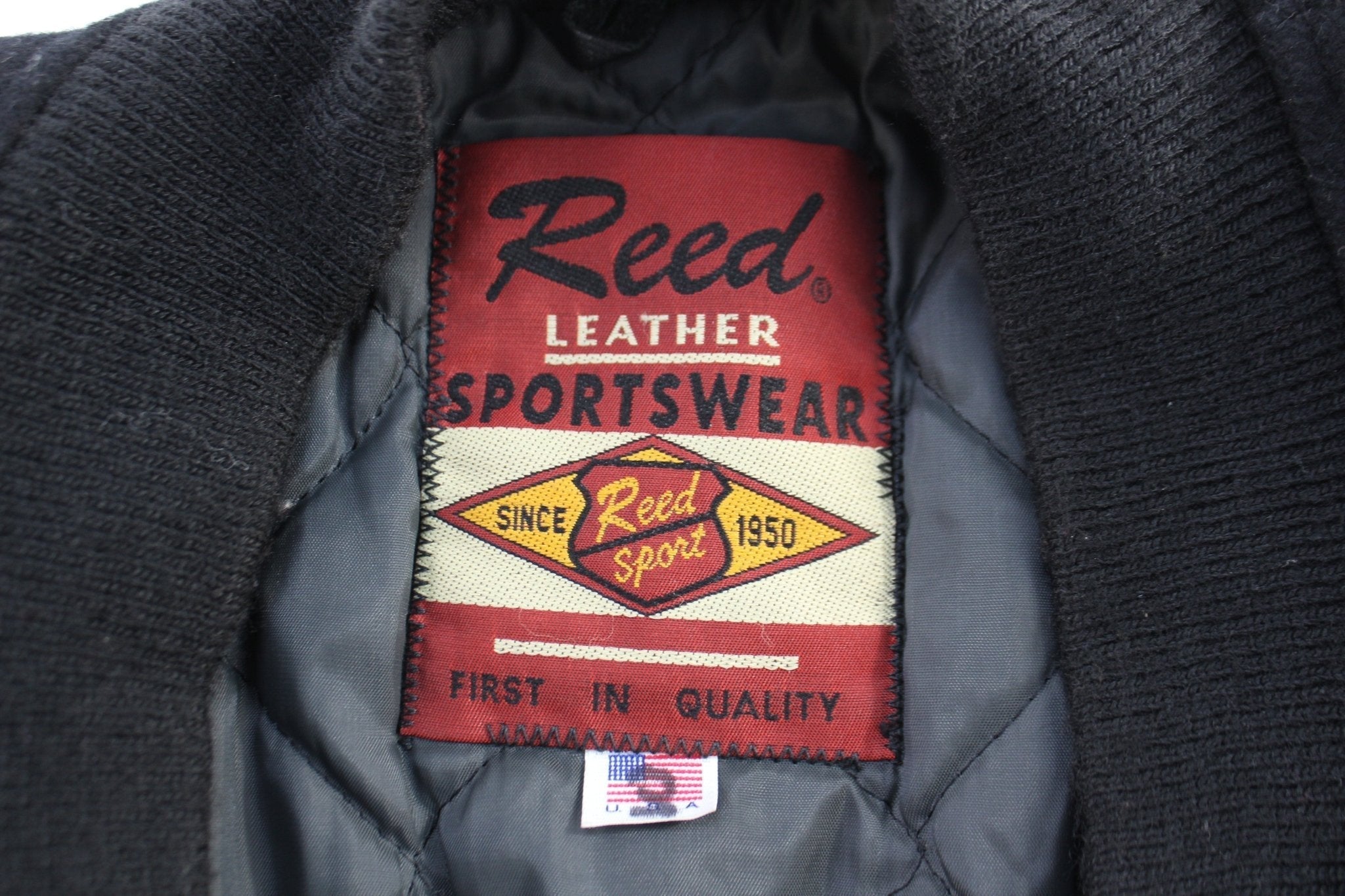 Vintage Detroit Rockers Bomber Jacket - ThriftedThreads.com