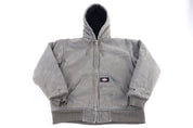 Vintage Dickies Logo Patch Green Full Zip Jacket - Jacket - Thrifted Threads