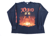 Vintage Dio Last In Line Band LS T-shirt - Shirts & Tops - Thrifted Threads