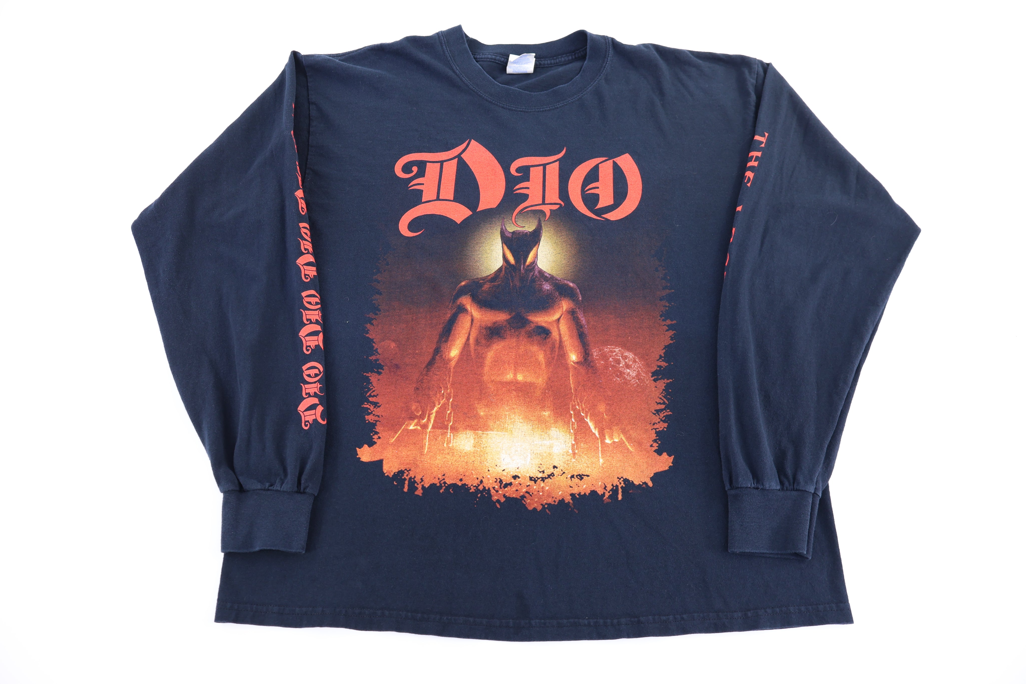 Vintage Dio Last In Line Band LS T-shirt - Shirts & Tops - Thrifted Threads