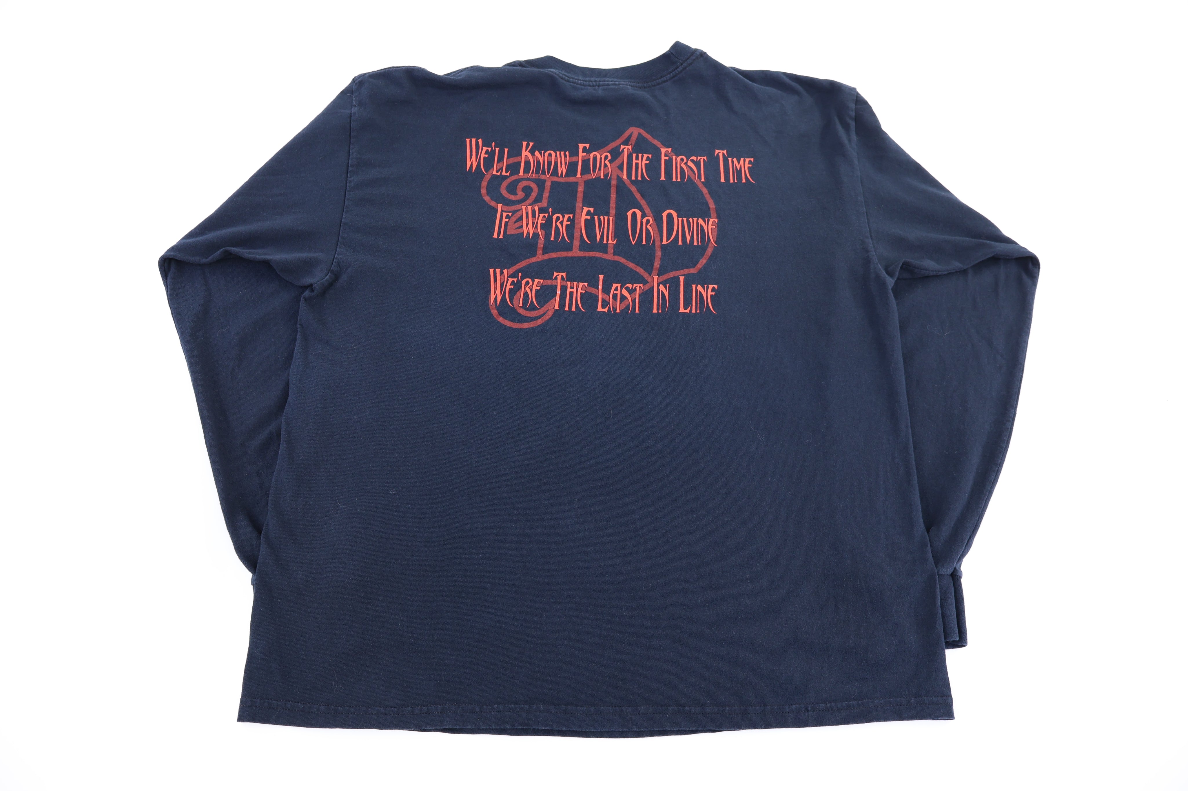 Vintage Dio Last In Line Band LS T-shirt - Shirts & Tops - Thrifted Threads