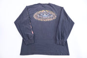 Vintage Disney Pirates of the Caribbean Flames LS T-shirt - Shirts & Tops - Thrifted Threads