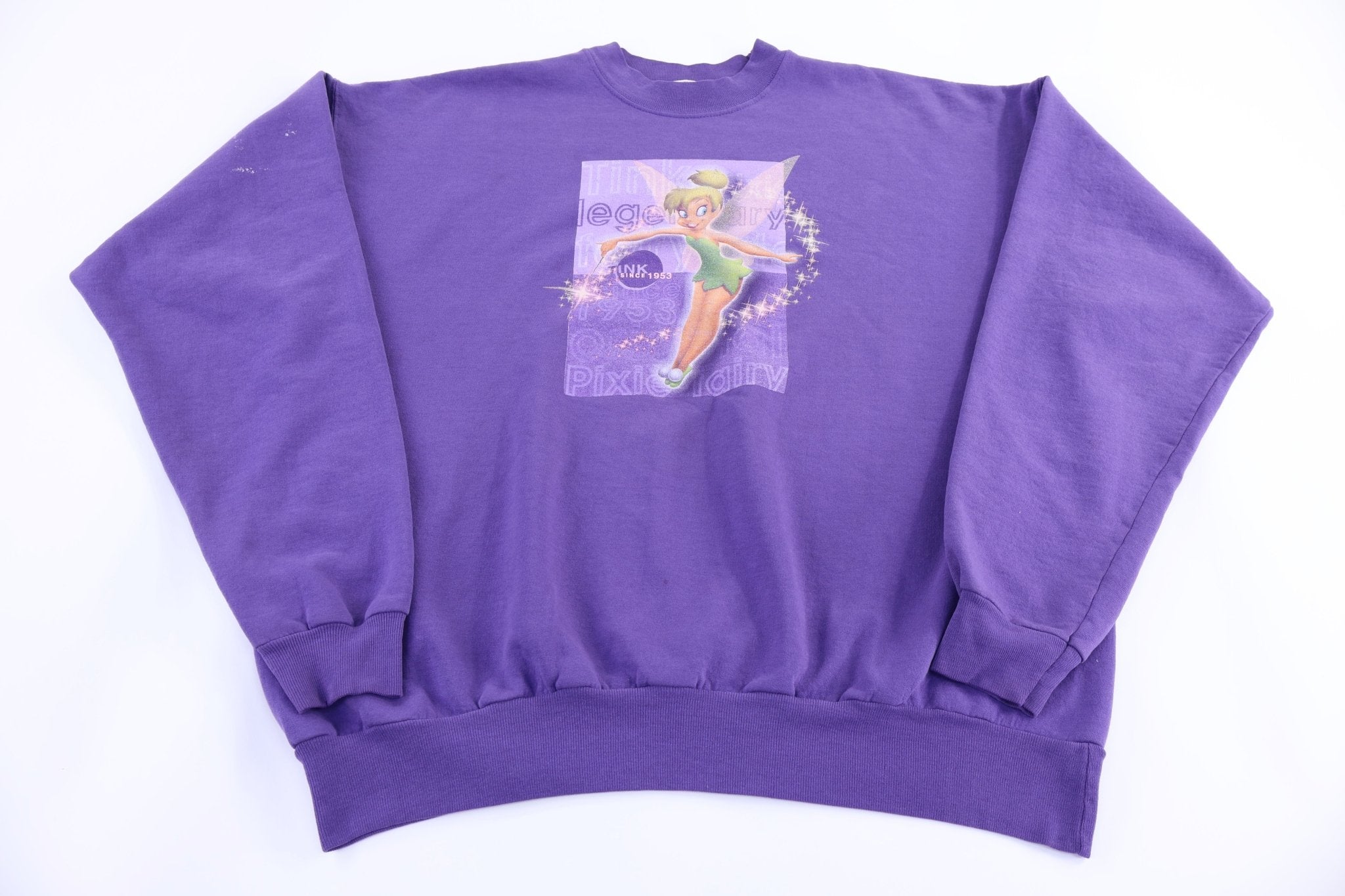 Vintage Disney Tinker Bell Sweatshirt - Sweatshirt - Thrifted Threads