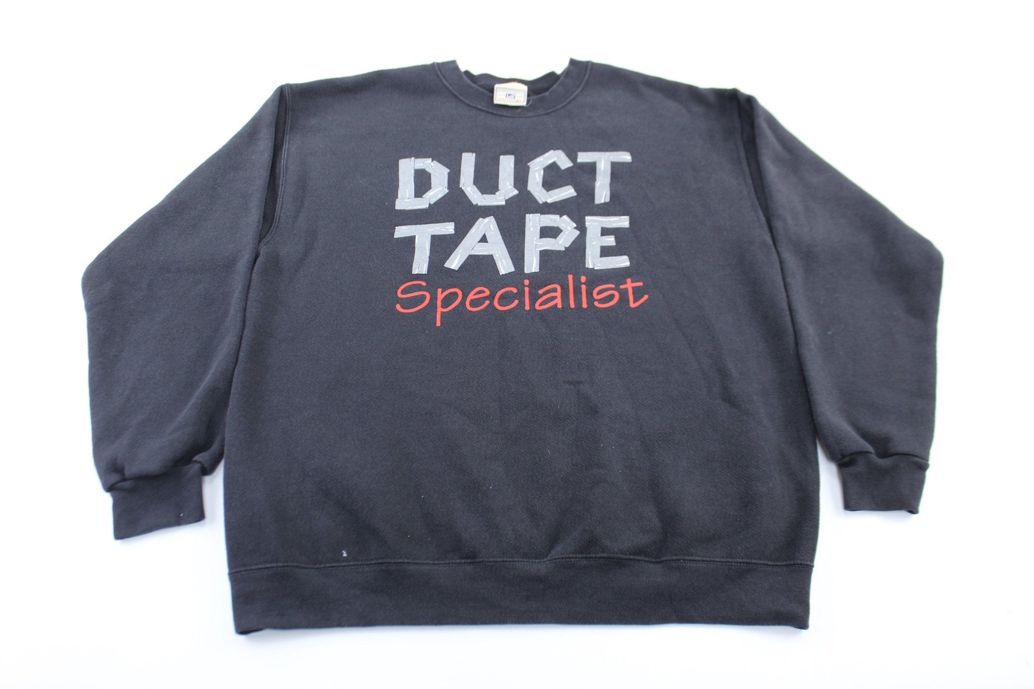 Vintage Duct Tape Specialist Sweatshirt - ThriftedThreads.com