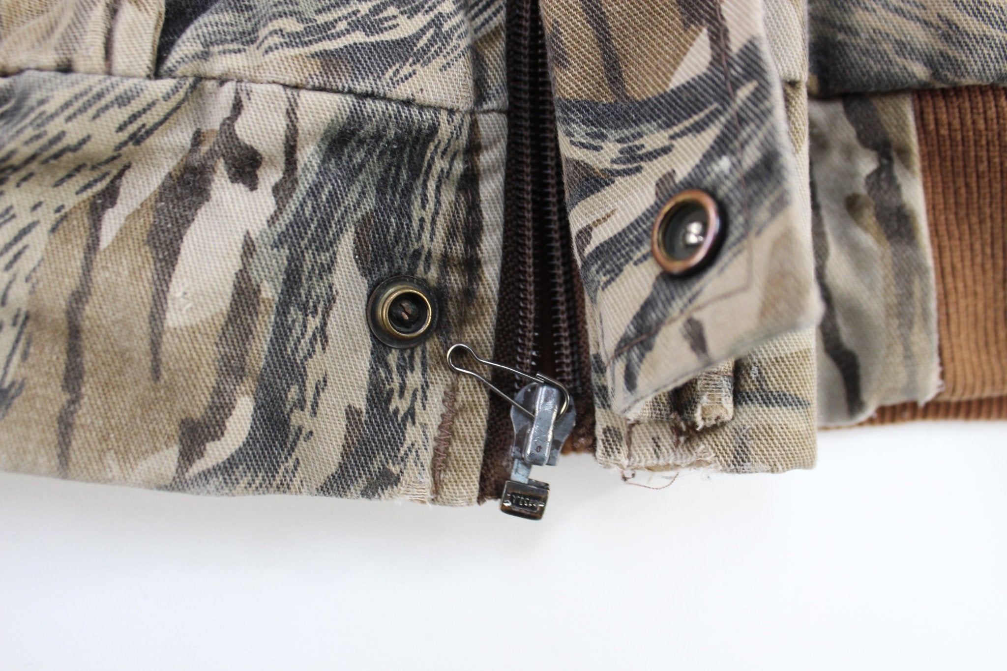 Vintage Duxbak Mossy Oak Treestand Camo Hooded Jacket - ThriftedThreads.com