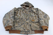Vintage Duxbak Mossy Oak Treestand Camo Hooded Jacket - ThriftedThreads.com