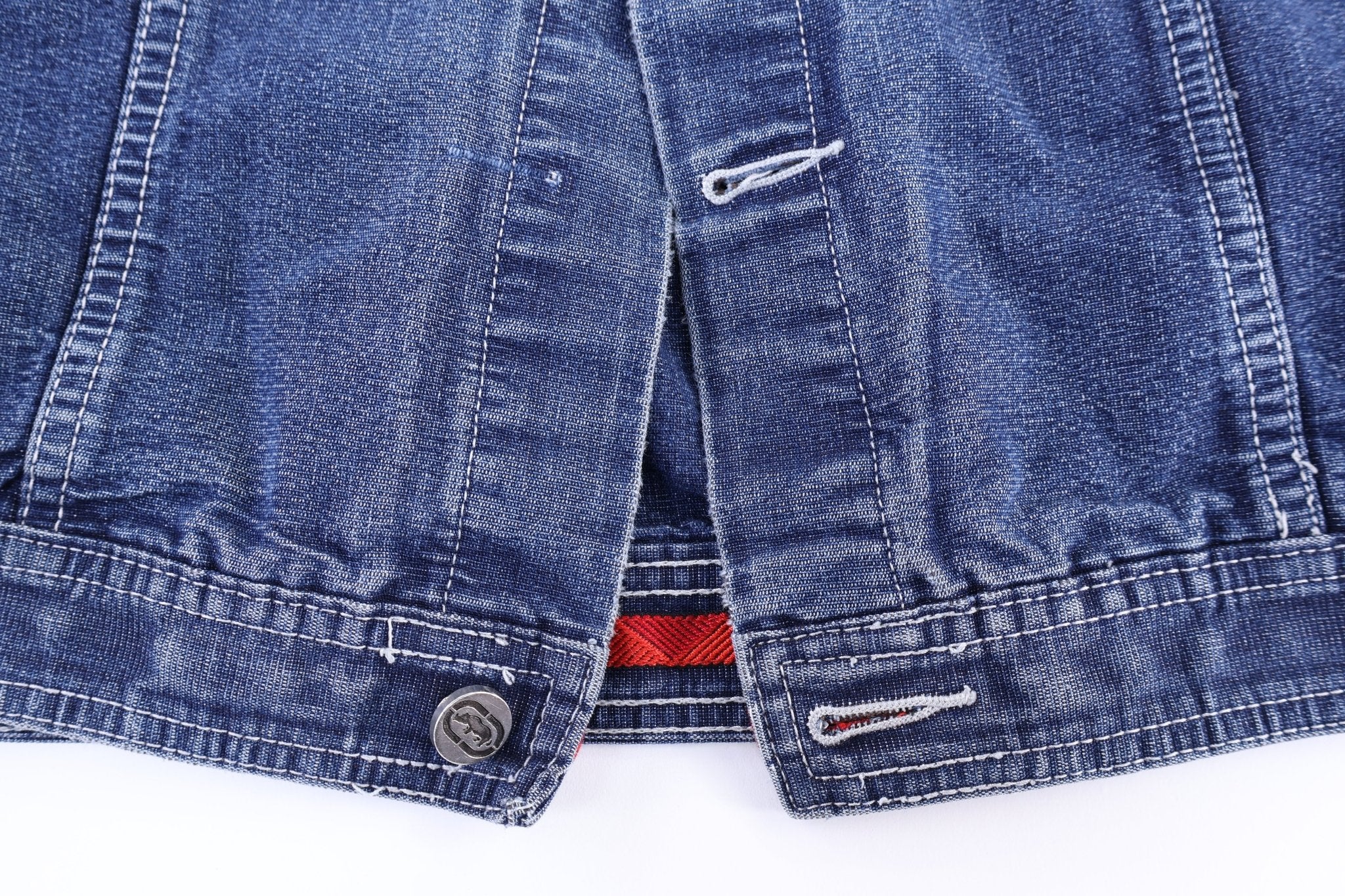 Vintage Ecko Unltd Dark Wash Denim Jacket - Jacket - Thrifted Threads