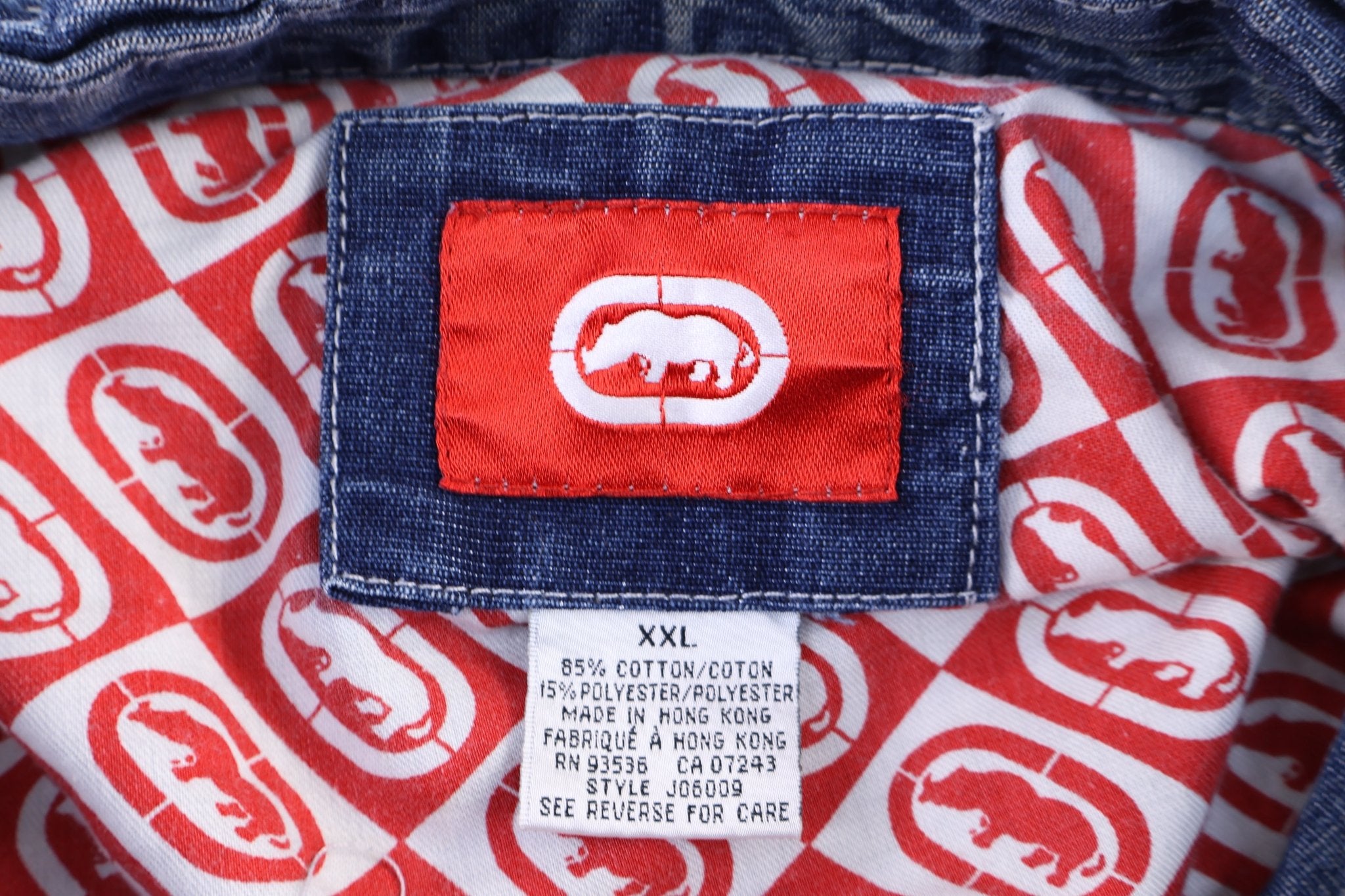 Vintage Ecko Unltd Dark Wash Denim Jacket - Jacket - Thrifted Threads