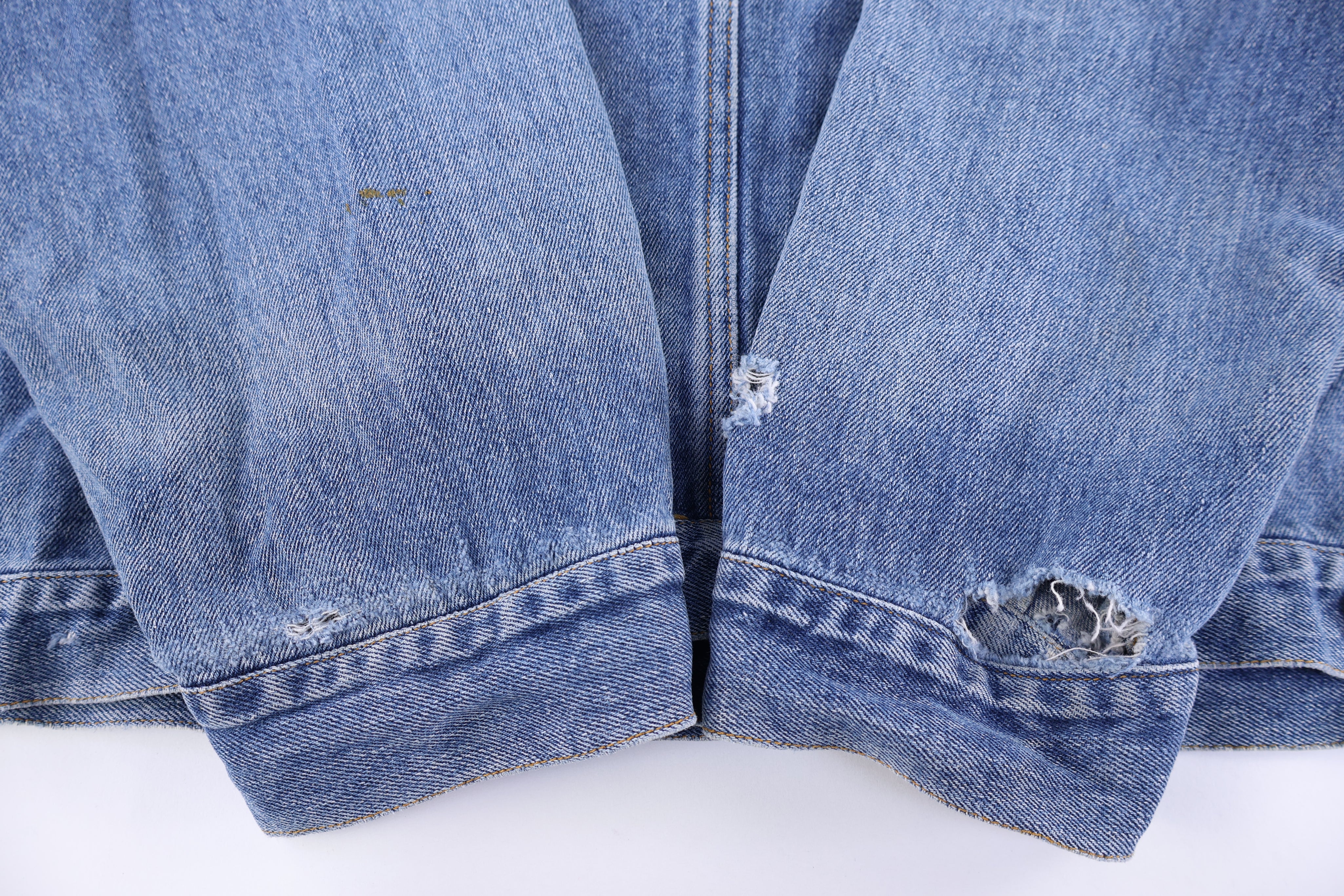 Vintage Faded Glory Denim Chore Jacket - Jacket - Thrifted Threads